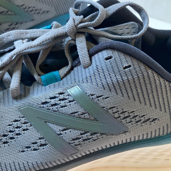 New New Balance Running Course Shoes 10.5 4E X Wide Gray/Blue MMORDO - Picture 3 of 11